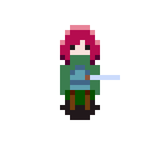 Main Character's, Chaen, Attack Animation